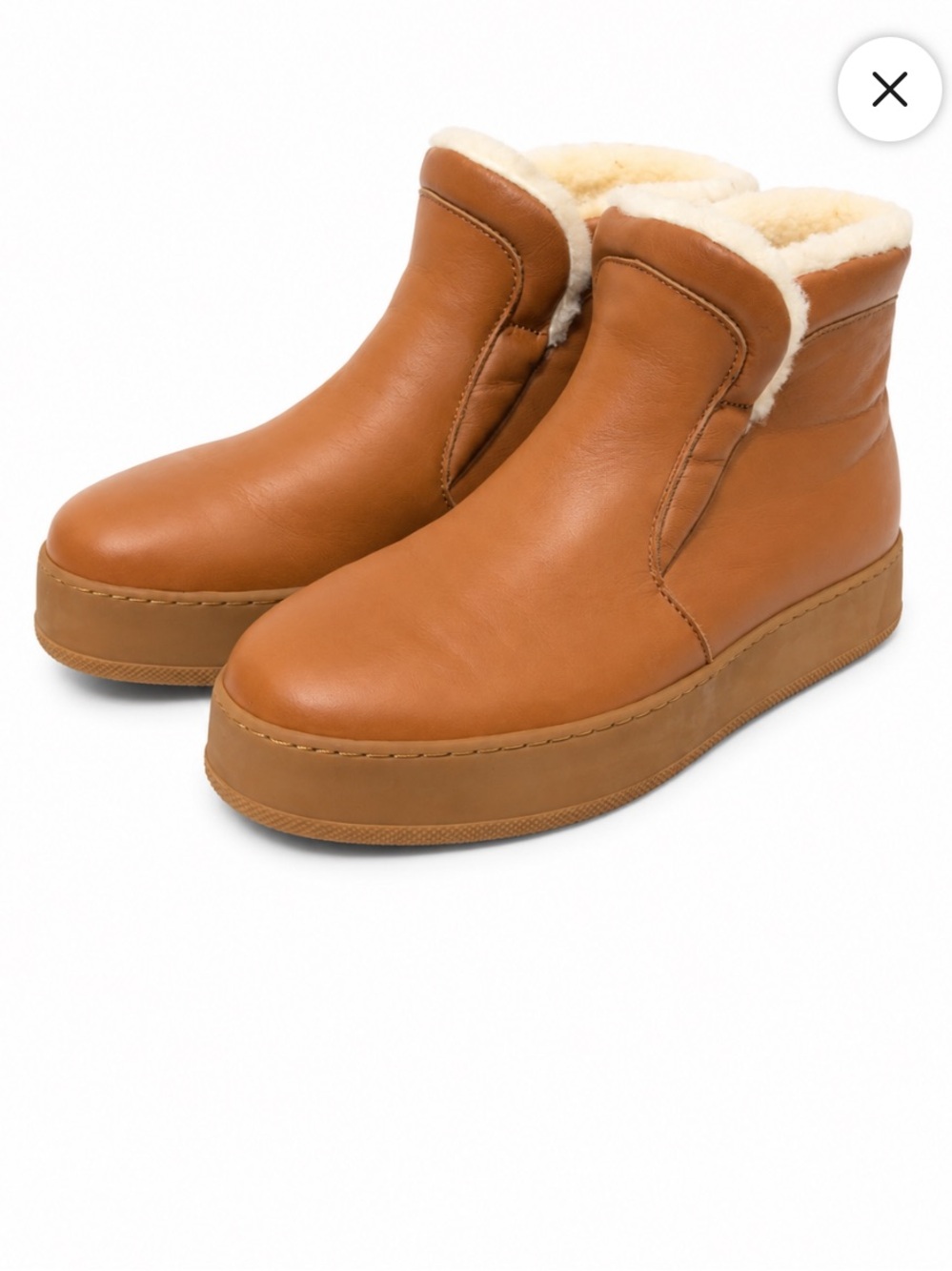 MaxMara Taranto Leather Boots. NEW in Box .